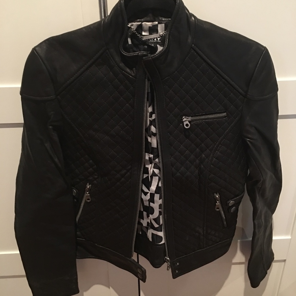 DKNY Leather Jacket